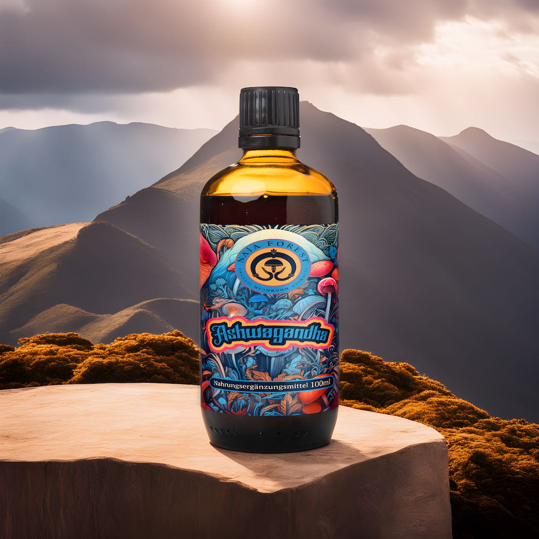 Bio Ashwagandha Extrakt 100ml mockup